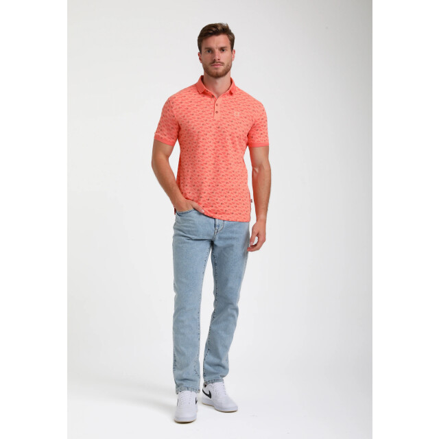Gabbiano Heren polo 235530 4002 light coral Gabbiano Polo 235530 4002LightCoral large