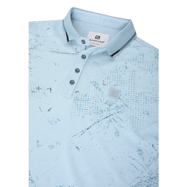 Gabbiano Heren polo 235526 4001 bright blue Gabbiano Polo 235526 4001BrightBlue large