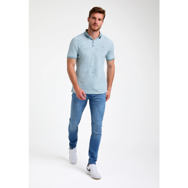 Gabbiano Heren polo 235526 4001 bright blue Gabbiano Polo 235526 4001BrightBlue large