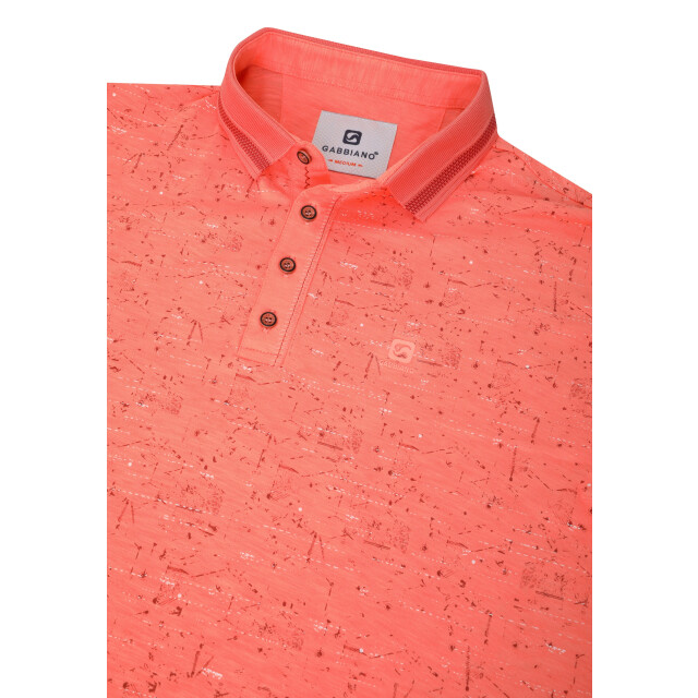 Gabbiano Heren polo 235528 4002 light coral Gabbiano Polo 235528 4002LightCoral large