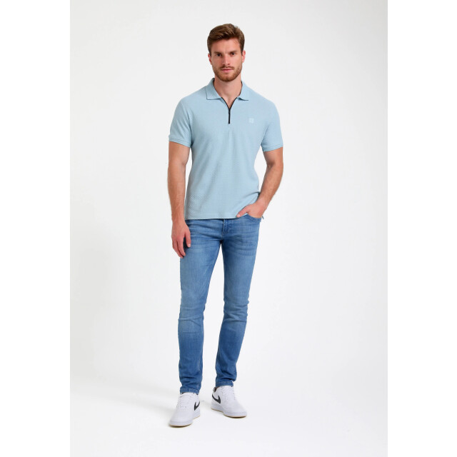 Gabbiano Heren polo 235534 4001 bright blue Gabbiano Polo 235534 4001BrightBlue large