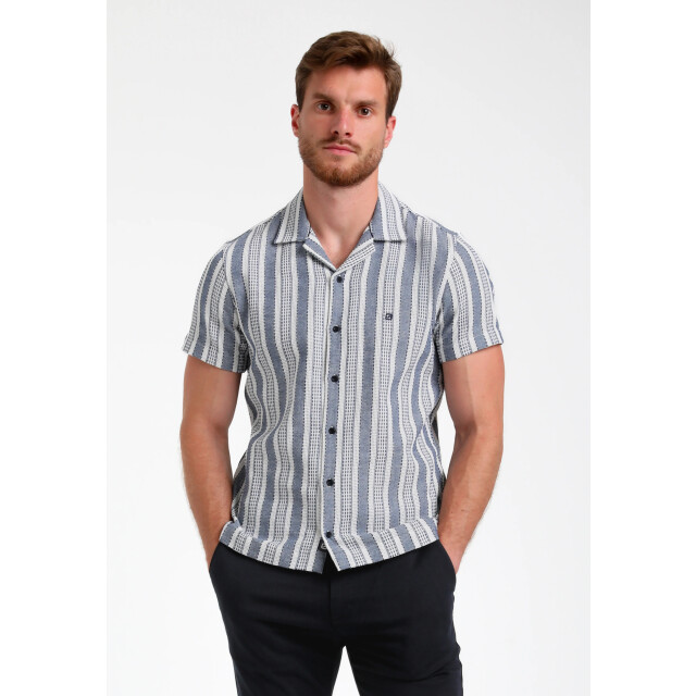Gabbiano Heren overhemd 335541 301 navy Gabbiano Overhemd 335541 301Navy large