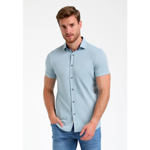 Gabbiano Heren overhemd 335532 4001 bright blue Gabbiano Overhemd 335532 4001BrightBlue large