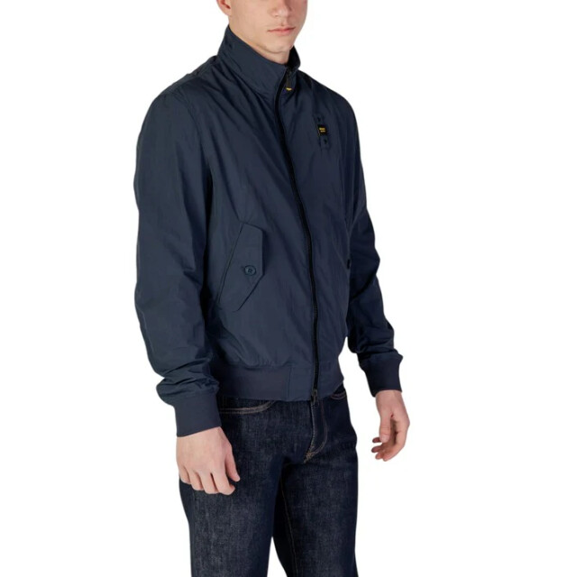 Blauer Windbreaker heren Blauer Windbreaker Heren large