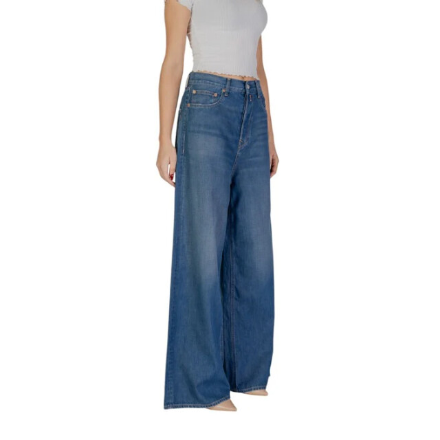 Replay Broek dames Replay Blauw Wide Leg Broek large