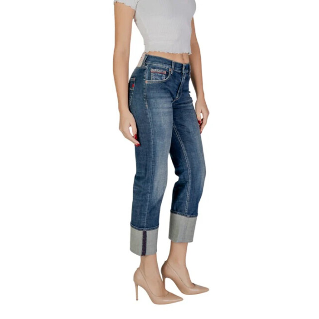 Replay Jeans dames Replay Donkerblauw Straight Fit Jeans large