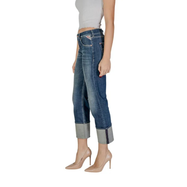 Replay Jeans dames Replay Donkerblauw Straight Fit Jeans large