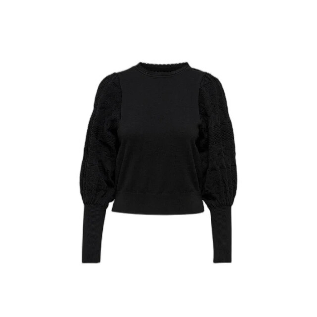 Only Breimode dames Only Zwart Gebreide Trui large