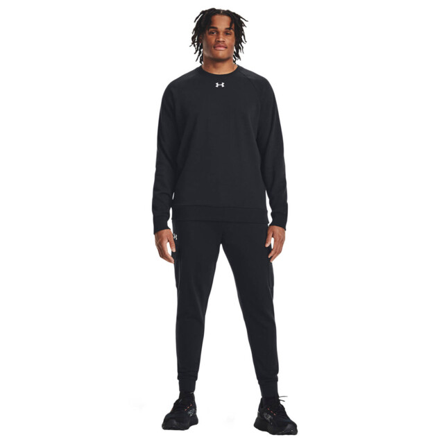 Under Armour Heren rival fleece crew hals trui UTMR1041_black large