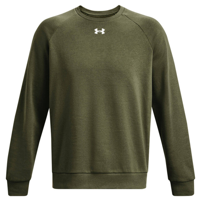 Under Armour Heren rival fleece crew hals trui UTMR1041_green large
