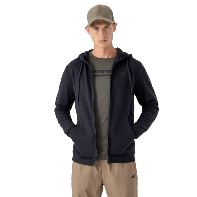 4F Heren h4z22 full zip hoodie UTMR1013_navyblue large