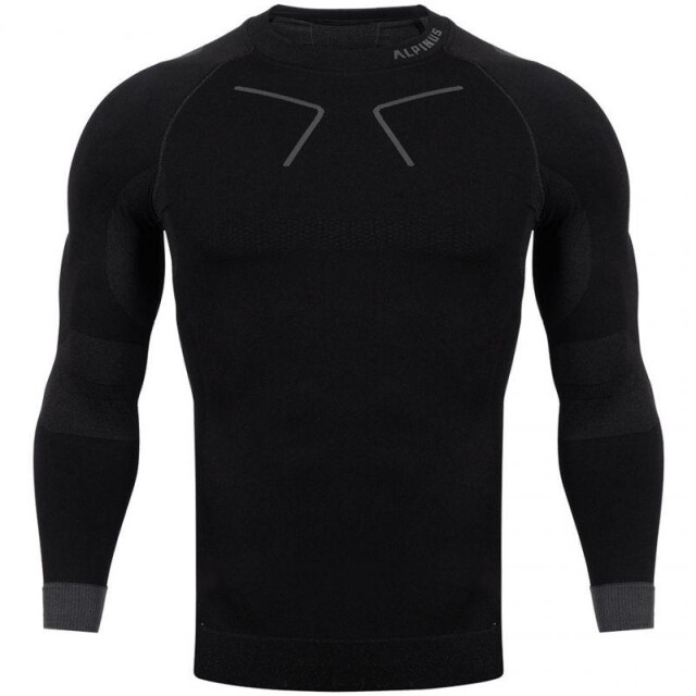 Alpinus Thermische base layer top heren UTMR873_blackgrey large