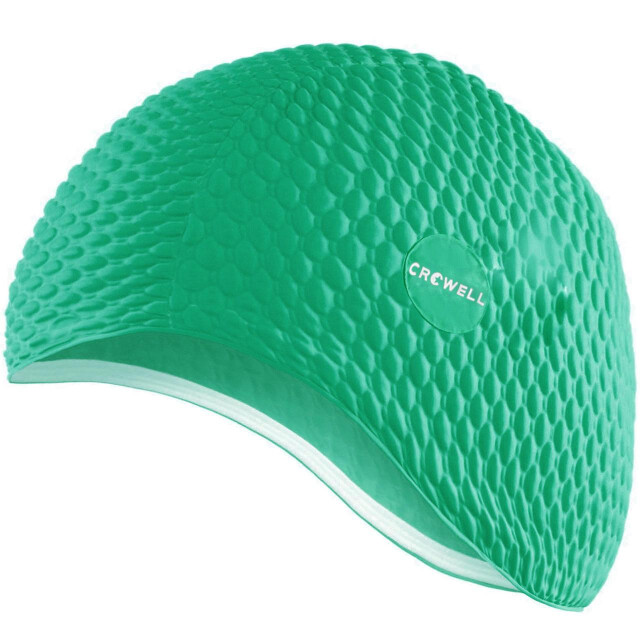 Crowell Java bubble zwemcap lang haar UTMR78585_deepgreen large