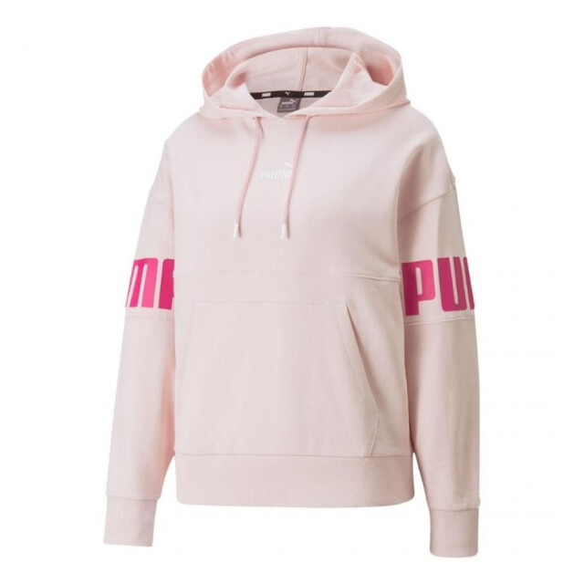 Puma Dames kleurblok hoodie UTMR863_pink large
