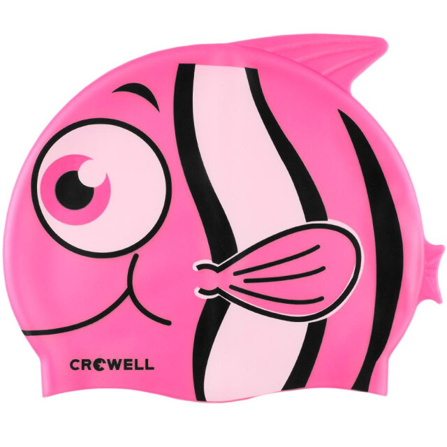 Crowell Kinder/kinder nemo siliconen badmuts UTMR78485_pink large