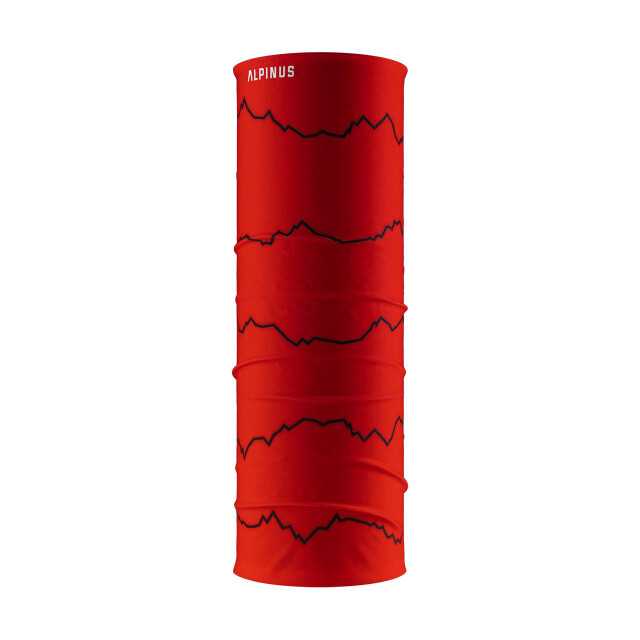 Alpinus Zuzi golvende lijnen bandana UTMR78474_red large
