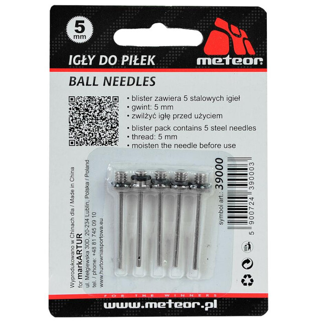 Meteor 39000 naaldadapter (set van 5) UTMR78284_silver large
