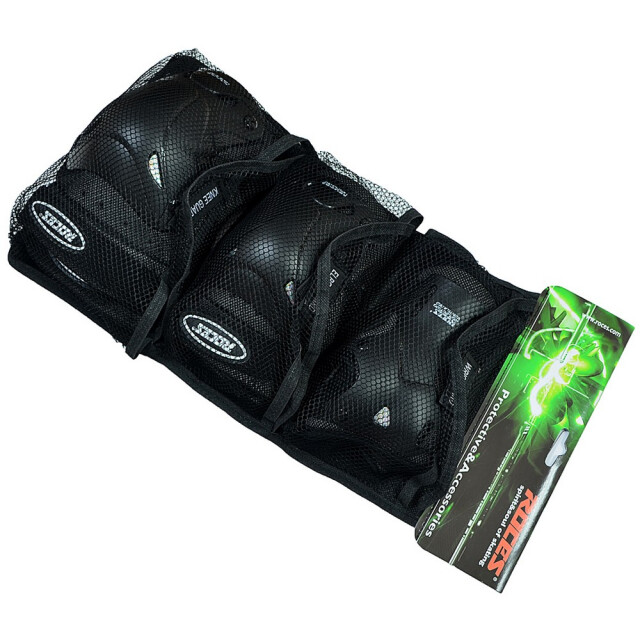 Roces Schaatsbeschermers voor volwassenen (pak van 6) UTMR78303_black large