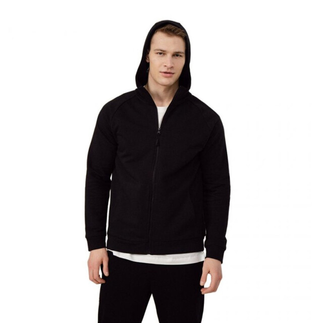 Outhorn Heren hol22 full zip hoodie UTMR811_black large
