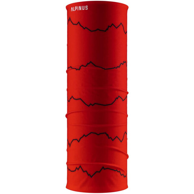 Alpinus Zuzi golvende lijnen bandana UTMR78474_red large