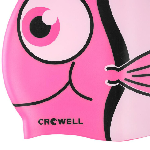 Crowell Kinder/kinder nemo siliconen badmuts UTMR78485_pink large