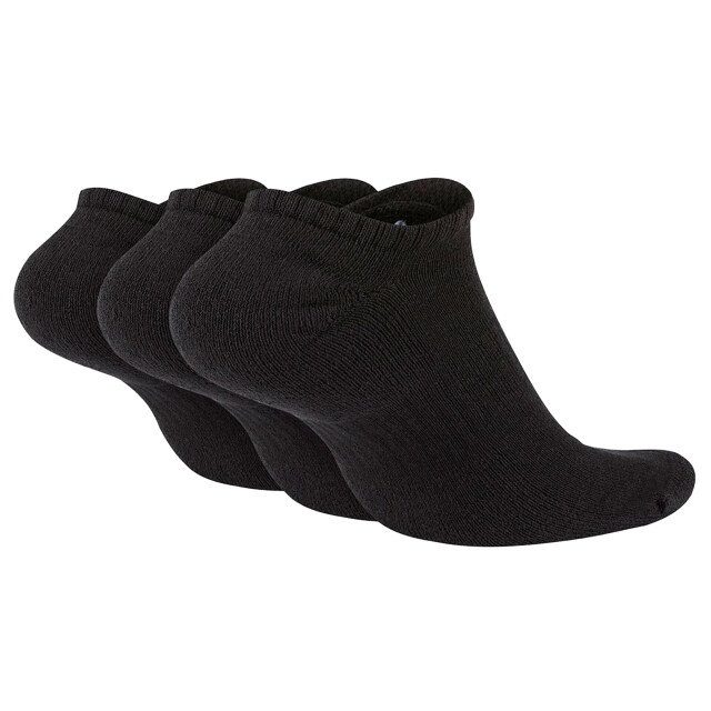 Nike Uniseks adult everyday no show sokken (set van 3) UTMR806_black large