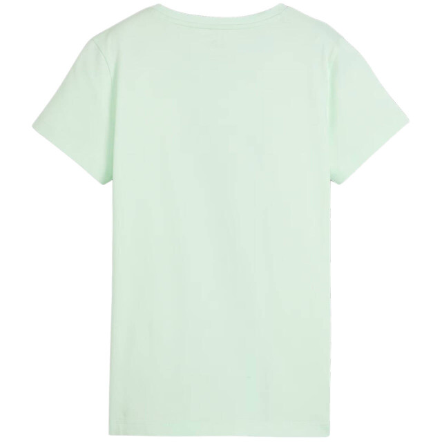 Puma Dames ess+ summer daze t-shirt UTMR78141_green large