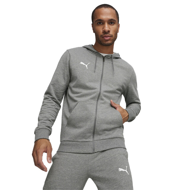 Puma Heren team doel hoodie UTMR757_greysilver large