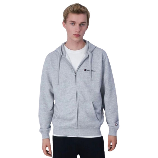 Champion Heren 220260 em021 full zip hoodie UTMR778_greysilver large