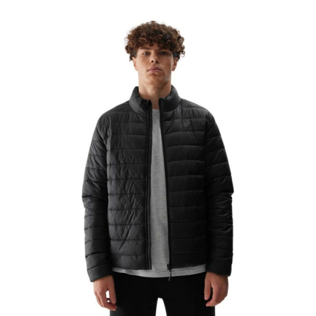 4F Gewatteerd herenjack met dons UTMR78050_black large