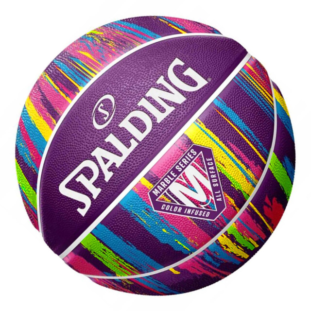 Spalding & Bros  Marmer basketbal UTMR749_violet large