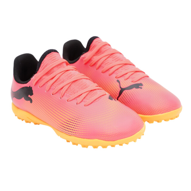 Puma Kinder/kids future 7 play tt voetbalschoenen UTMR2496_pink large