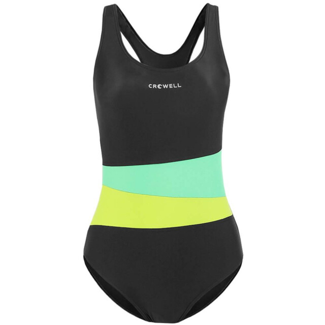 Crowell Dames lola eendelig zwempak UTMR2298_blackgreenlime large