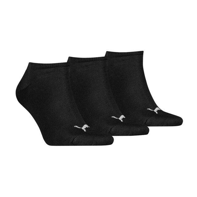 Puma Uniseks adult 261080001 effen sokken (set van 3) UTMR555_black large