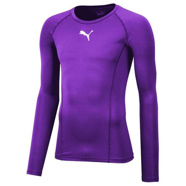 Puma Heren liga thermoactive base layer top met lange mouwen UTMR2232_purple large