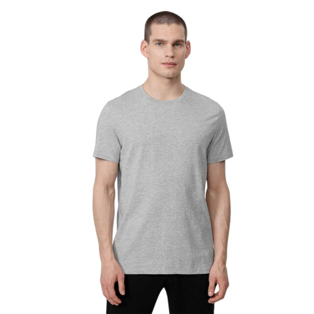 4F Heren h4l22 tsm352 t-shirt UTMR2341_greysilver large