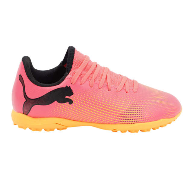 Puma Kinder/kids future 7 play tt voetbalschoenen UTMR2496_pink large