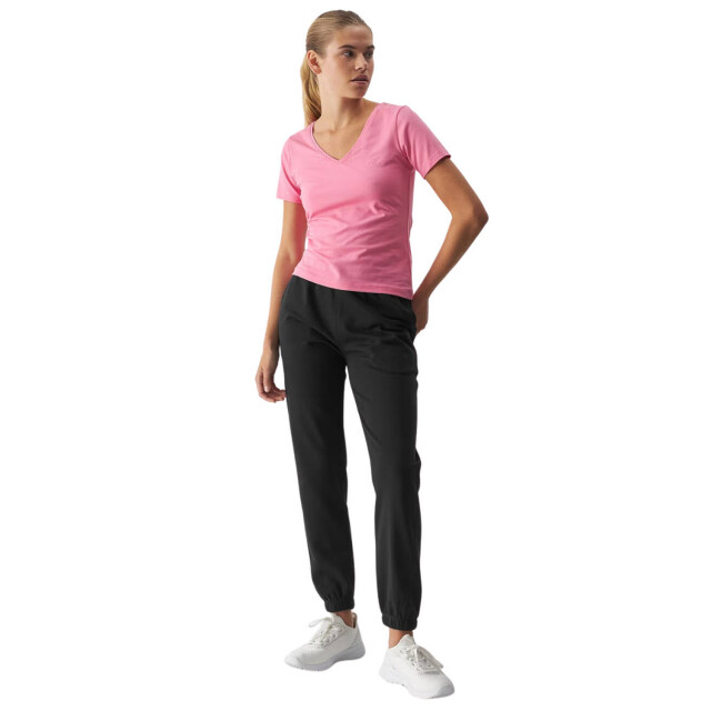 4F Dames f1649 logo t-shirt UTMR2130_pink large