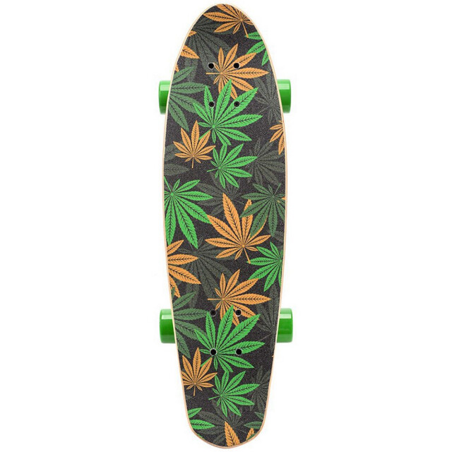 Meteor 22595 bladprint skateboard UTMR2192_greenbrownorange large