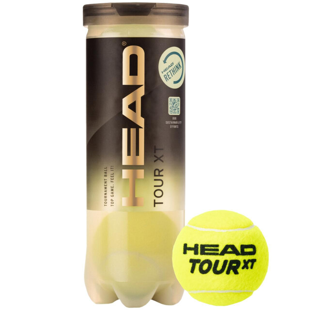 Head Tour xt tennisballen (verpakking van 3) UTMR2231_yellow large