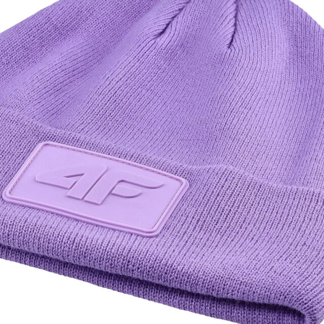 4F U433 beanie met logo UTMR2132_violet large