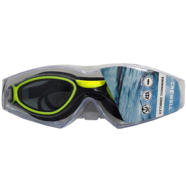 Crowell Unisex zwembril voor volwassenen UTMR2195_blackyellow large