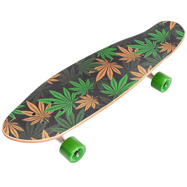 Meteor 22595 bladprint skateboard UTMR2192_greenbrownorange large