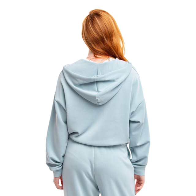 4F Dames f1002 hoodie met volledige rits UTMR2051_blue large