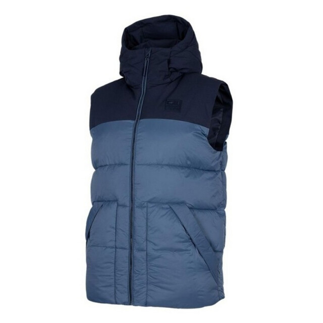 4F Heren h4z22 kump002 kleurblok gilet UTMR2043_navyblue large