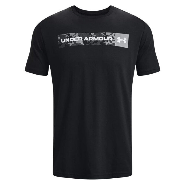 Under Armour Heren 1376830 camo stripe t-shirt UTMR1937_black large
