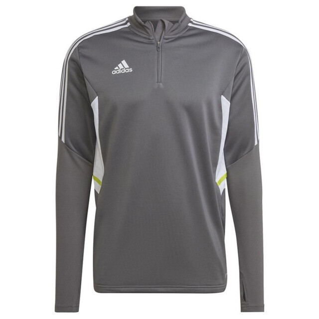 Adidas Heren condivo 22 quarter zip training sweatshirt UTMR1557_grey large