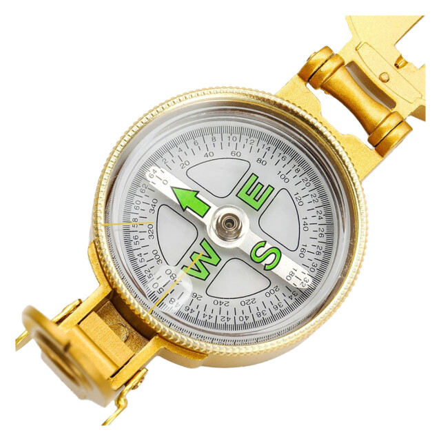 Meteor Rond metalen richtingskompas UTMR1738_gold large
