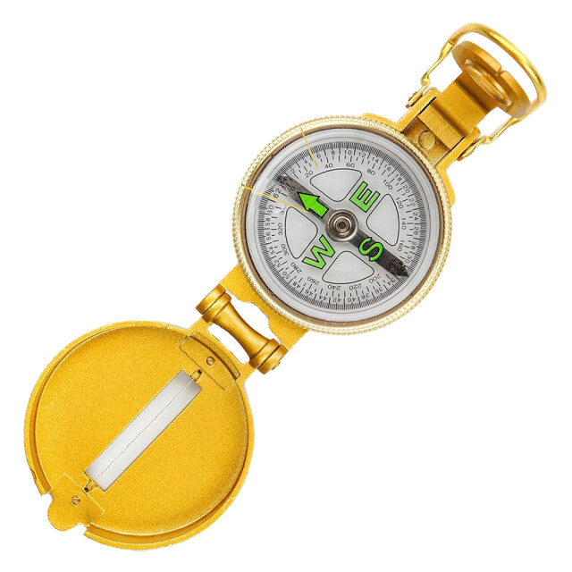Meteor Rond metalen richtingskompas UTMR1738_gold large