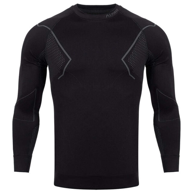 Alpinus Thermische base layer top voor heren UTMR1399_blackgrey large